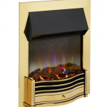 Dimplex Dumfries Brass Opti-flame Electric Stove